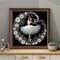 Elegant Dancer Flowers Diamond Art Kits for Adults Beginners, Diamond Painting Kits for Adults, 5D Special Shape Crystal Rhinestones Painting kit for Home Wall Decoration 12×12inch